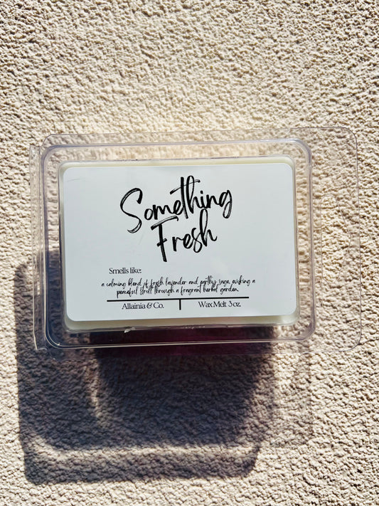 Something Fresh- Wax Melt